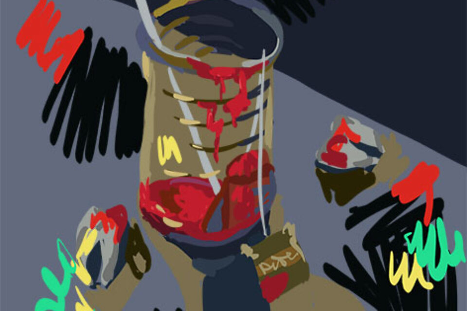 Blood tea